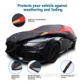 Sun proof fabric full-size hail protector car cover